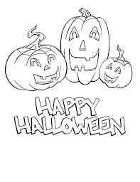 Online coloring book: Coloring book three laughing pumpkins